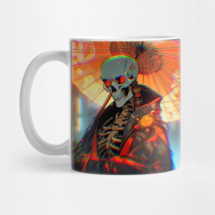 Skeleton Rain Mug